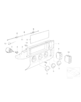 Włącznik dmuchawy - 61318360456
