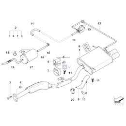 Przewód podciśnieniowy - 18101707203