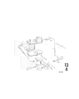 Solex 38-40 Pdsi, Przepustnica - 13111252966