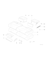 Element tapicer. fotelika dla dziecka - 52232267190
