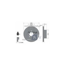 TARCZA HAM. BMW P. 1/3/Z4 03-