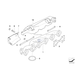 Kolektor wydechowy - 11627811449