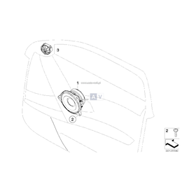 Głośnik tonów wysokich system Top-Hifi - 65136919351