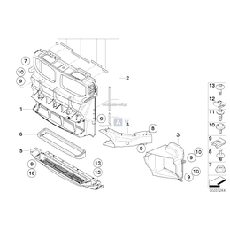 Śruba szybkozłącza BMW E46 E70 E71 MINI R50 R52 R53 R55 R56 R58 - 07147177492