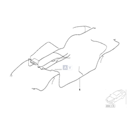 Główna wiązka przewodów - 61119127439