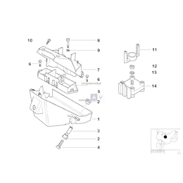 Pokrywa skrzynki urz. elektron. - 61112346546