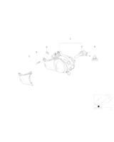 Lampa przeciwmgłowa prawa - 63176900222