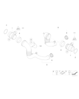 Rurka powietrza oczyszcz. - 13717795890