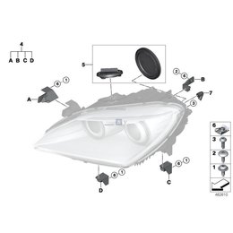 Oryginał BMW - 63127277520