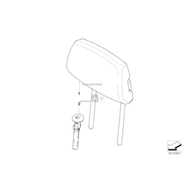 Zagłówek, materiał - 52206975803