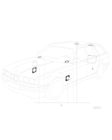 Pasuje tylko do Sound Modul System (poz. 5), Subwoofer - 82839405960