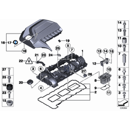 Oryginał BMW - 11127614140