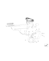 Rozpierak szczęk hamulca ręcznego BMW E23 E24 E28 E31 Z3 E30 E36 E34 E38 - 34411163709