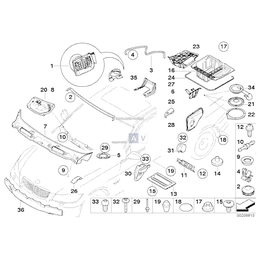 Oryginał BMW - 51758044374