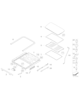 Mechanizm dachu przesuwnego - 54137028565