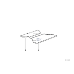 Mata kształtowa bagażnika - 51470306115