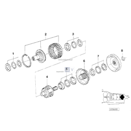 Oryginał BMW - 24221421780