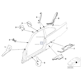 Oryginał BMW - 41218238505