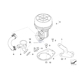 Rubber mounting - 11727506211