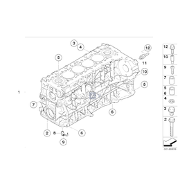 Oryginał BMW - 11110443022