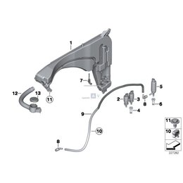 Oryginał BMW - 61667255828