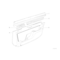 Listwa drewniana przednia lewa - 51428109383