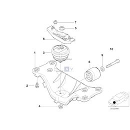 Rubber mounting - 22321091951