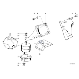Wspornik nośny prawy - 11811127362