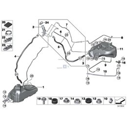 Oryginał BMW - 16197399416