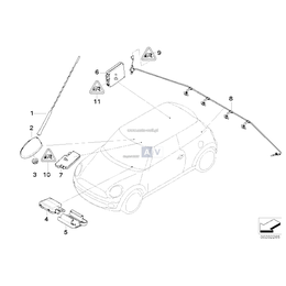 Oryginał BMW - 65209176193