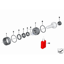 Pierścień gwintowany - 33117665034