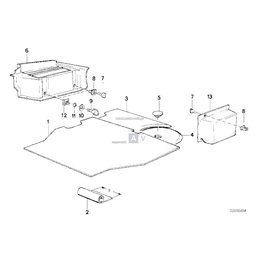 Wykładzina bagażnika - 51471917743