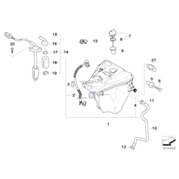 Pokrywka z zaworem/pręt pomiar. - 17217706518