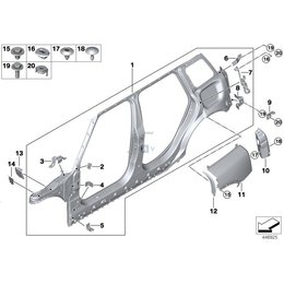 Oryginał BMW - 41007439030