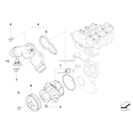 Oryginał BMW - 11531740317