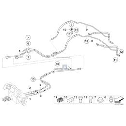 Przewód ciśnieniowy, silnik - 37106769837