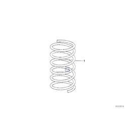 Pasuje tylko do M Sport E3, Sprężyna śrubowa - 31332226781