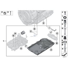 Oryginał BMW - 24508632197