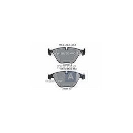 KLOCKI HAM. BMW P. 3/X1 (E84/E90/E91/E92/E93) 1,6-3,0 05-15 EPAD