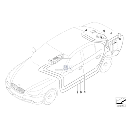 Przewód anteny TCU/ Bluetooth - 61126941697