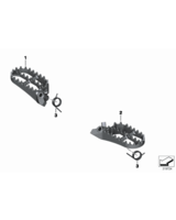Podnóżek Enduro prawy - 46718529844