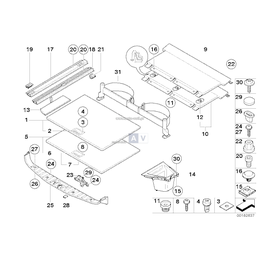 Osłona krawędzi ładunkowej - 51477049045