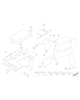 Uchwyt Telematics Control Unit - 84136924546