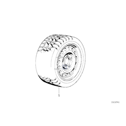 Opona Continental TS 790, Koło kompletne zimowe - 36110025452