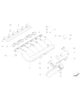 Zespół regulacyjny BMW E39 E46 E38 320 323 325 328 520 523 525 528 728 M52 - 11611440049