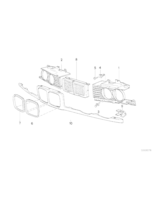 Pasuje tylko do nerki wąskiej, Osłona - 51131978880