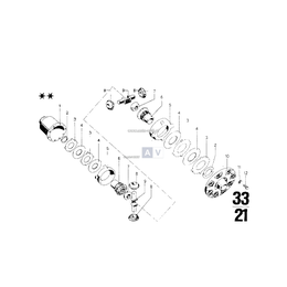 Oś mechanizmu różnicowego - 33141203809