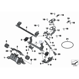 Płyta regulacji siedzenia przedn. - 52538532742