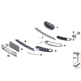 Oryginał BMW - 51117341611