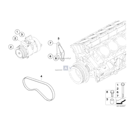 Oryginał BMW - 64557512380